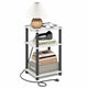 Light Marble/Black - 3-Tier, Charging Station - 1