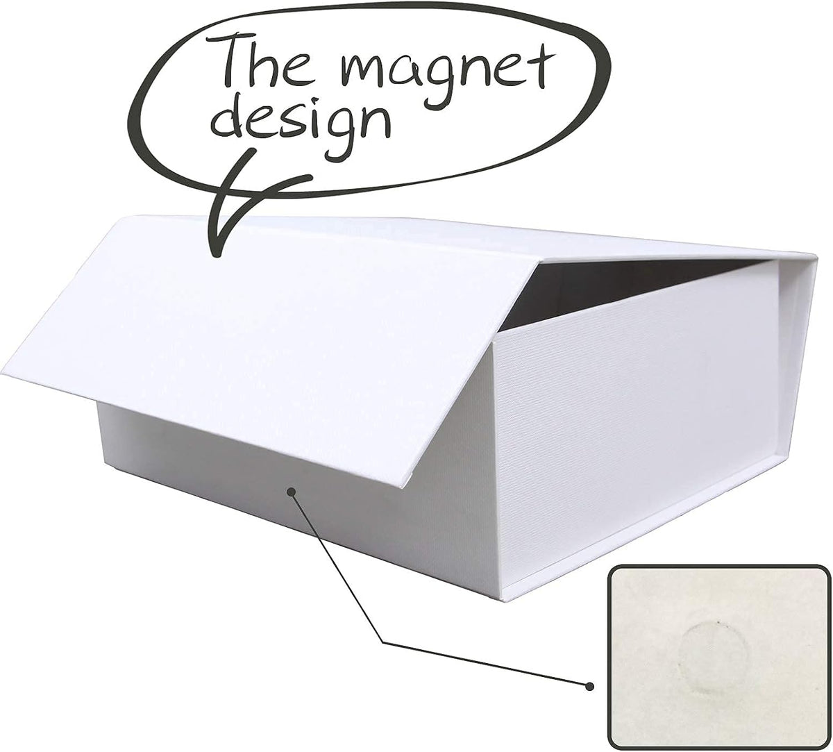 Rsgift Premium Magnetic Closure Gift Box – High-End Wedding Favor Packaging for Luxury Events