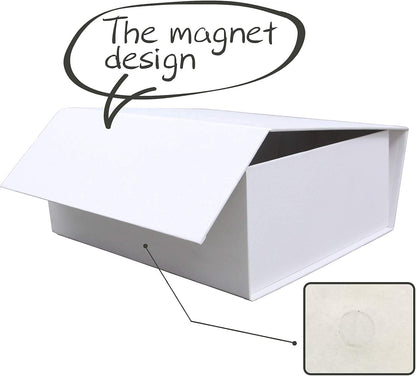 Rsgift Premium Magnetic Closure Gift Box – High-End Wedding Favor Packaging for Luxury Events