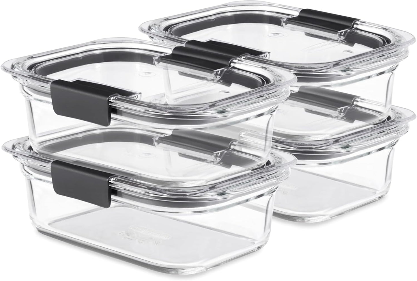 Rubbermaid Brilliance Glass Set – Healthy Portion Planning, Freezer-to-Microwave Routine