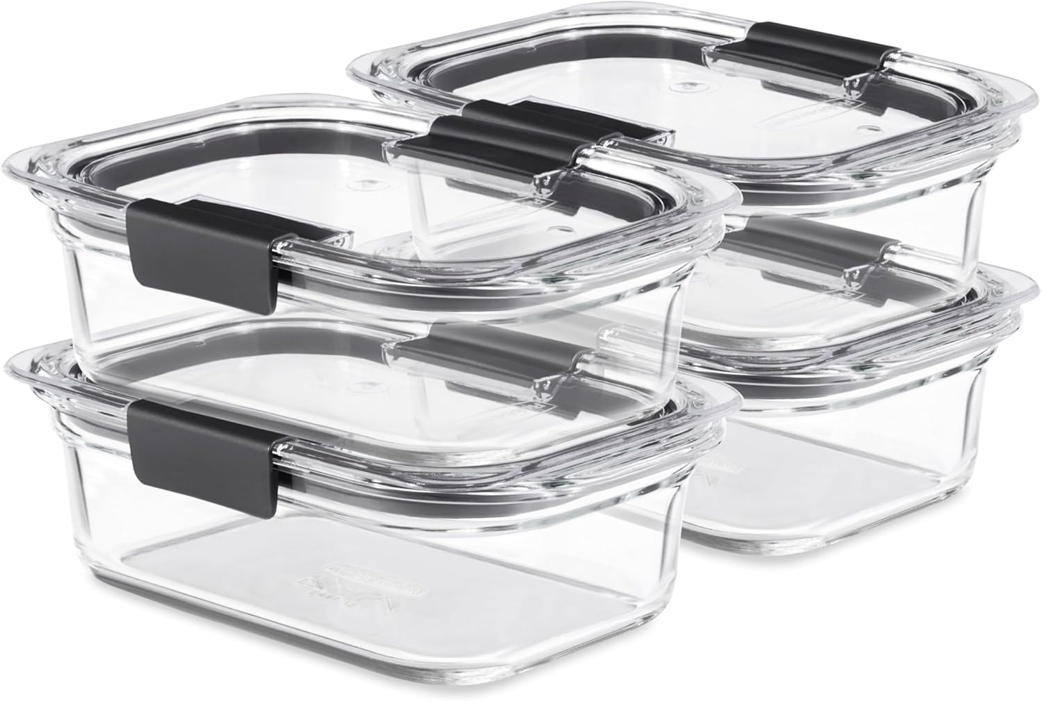 Rubbermaid Brilliance Glass Set – Healthy Portion Planning, Freezer-to-Microwave Routine