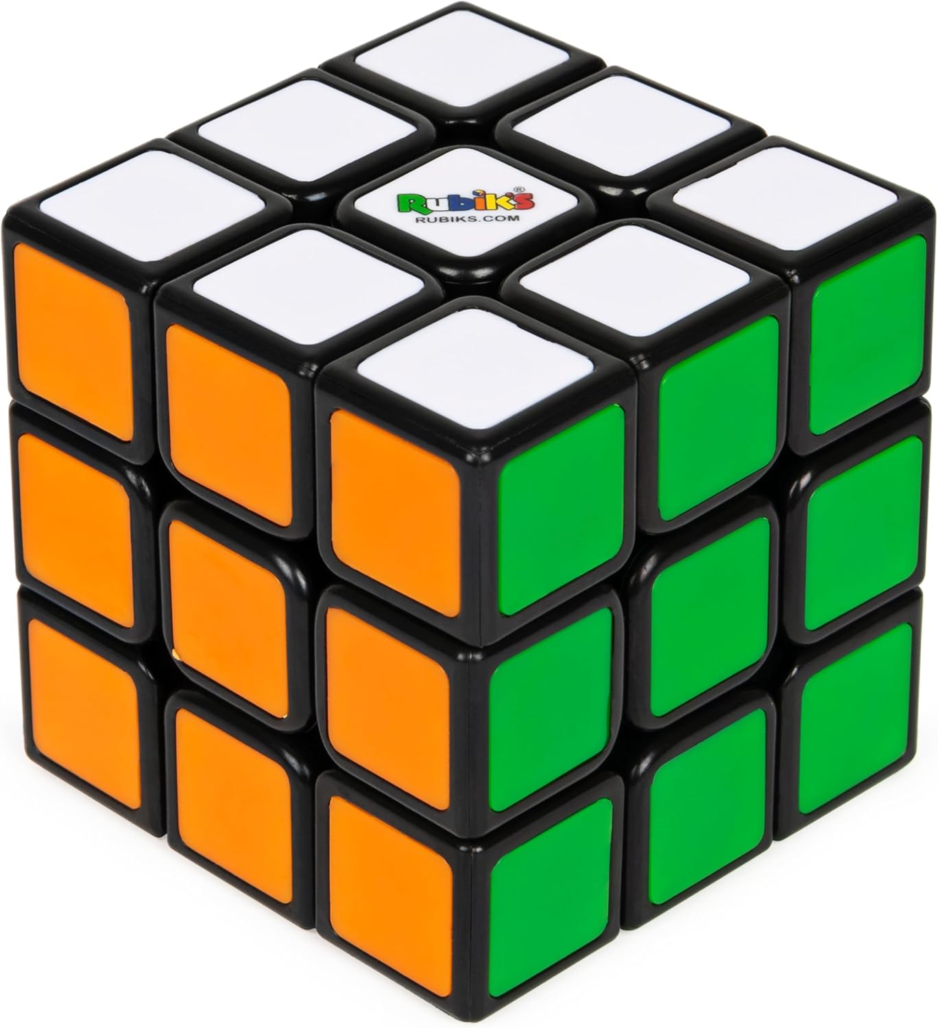 Rubik's Cube Original 3x3 – Classic Birthday Gift for Her, Iconic Brain Teaser Puzzle for Adults and Teens