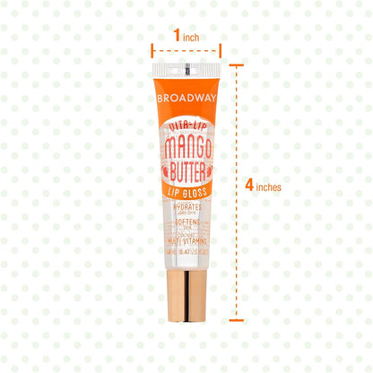 Ruby Kisses Broadway Vita-Lip Clear Lip Gloss – Tween & Teen Safe Daily Lip Care, Paraben-Free Hydration for School and Sleepovers
