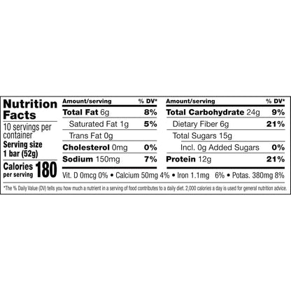 RXBAR Blueberry Protein Bar – Mid-Afternoon Desk Snack to Beat Cravings During Meetings, 12g Protein
