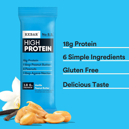 RXBAR High Protein Bars – Clean Desk Drawer Protein for Busy Professionals, Vegan Variety Pack