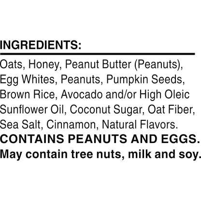 RXBAR Honey Cinnamon Peanut Butter Bar – Trail-Ready Hiking Snack with 10g Protein