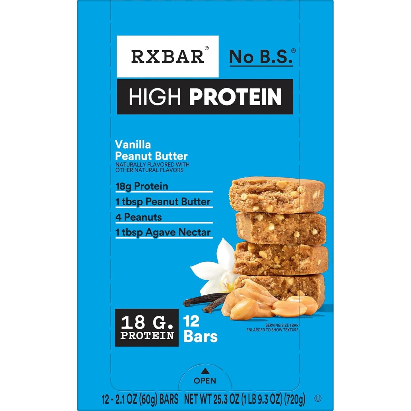 RXBAR Plant Protein Bar Vanilla Peanut Butter – Mindful Pantry Staple for Self-Care Sundays