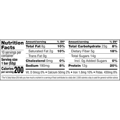 RXBAR Protein Bars – Whole-Food Snack for Self-Care Days and Afternoon Recharge, Chocolate Sea Salt 10 Count