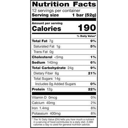 RXBAR Strawberry Protein Bars – Wholesome Lunchbox Snack for School and Sports Practice, 12g Protein