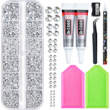 LOTWOW 35K Resin Rhinestone Kit – Creative Handmade Gift for Mom and Women, Complete Bedazzling Set with B7000 Glue