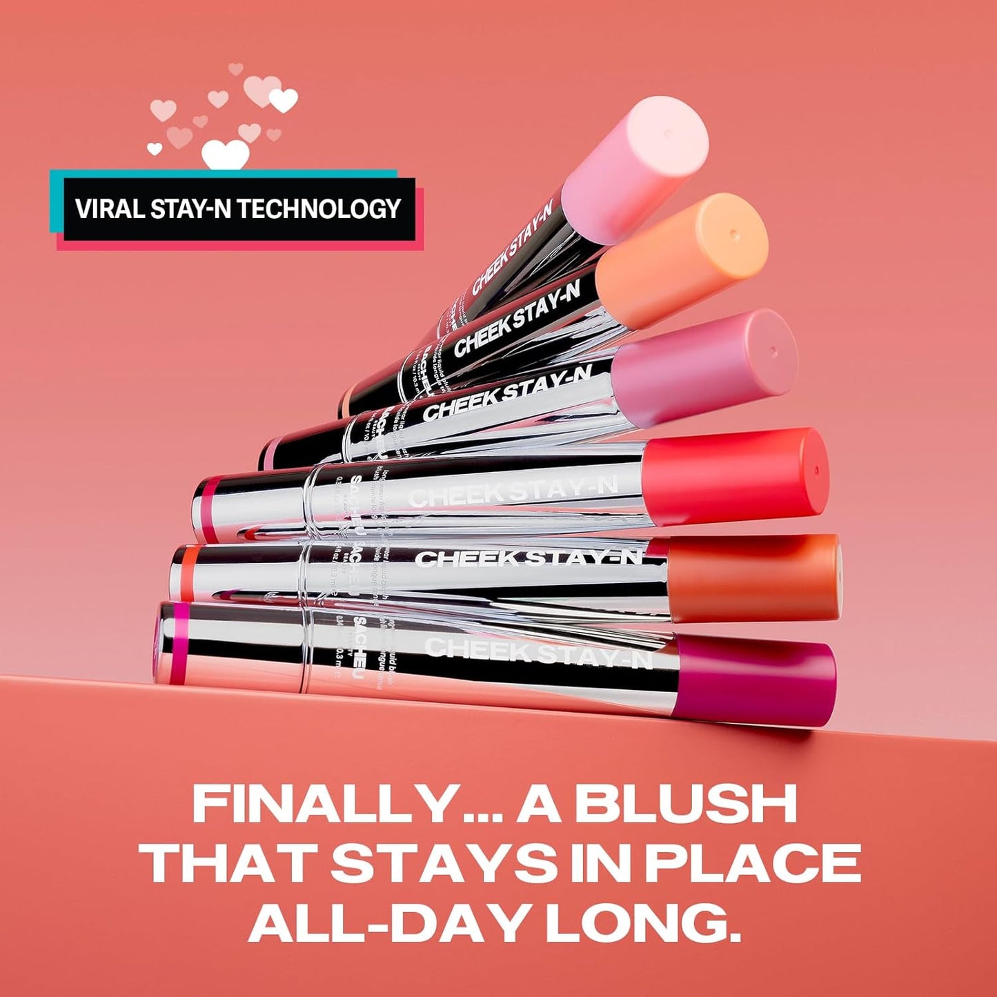 Sacheu Cheek STAY-N Liquid Blush — One-Tube Cheek Color for a Clean, Uncluttered Vanity
