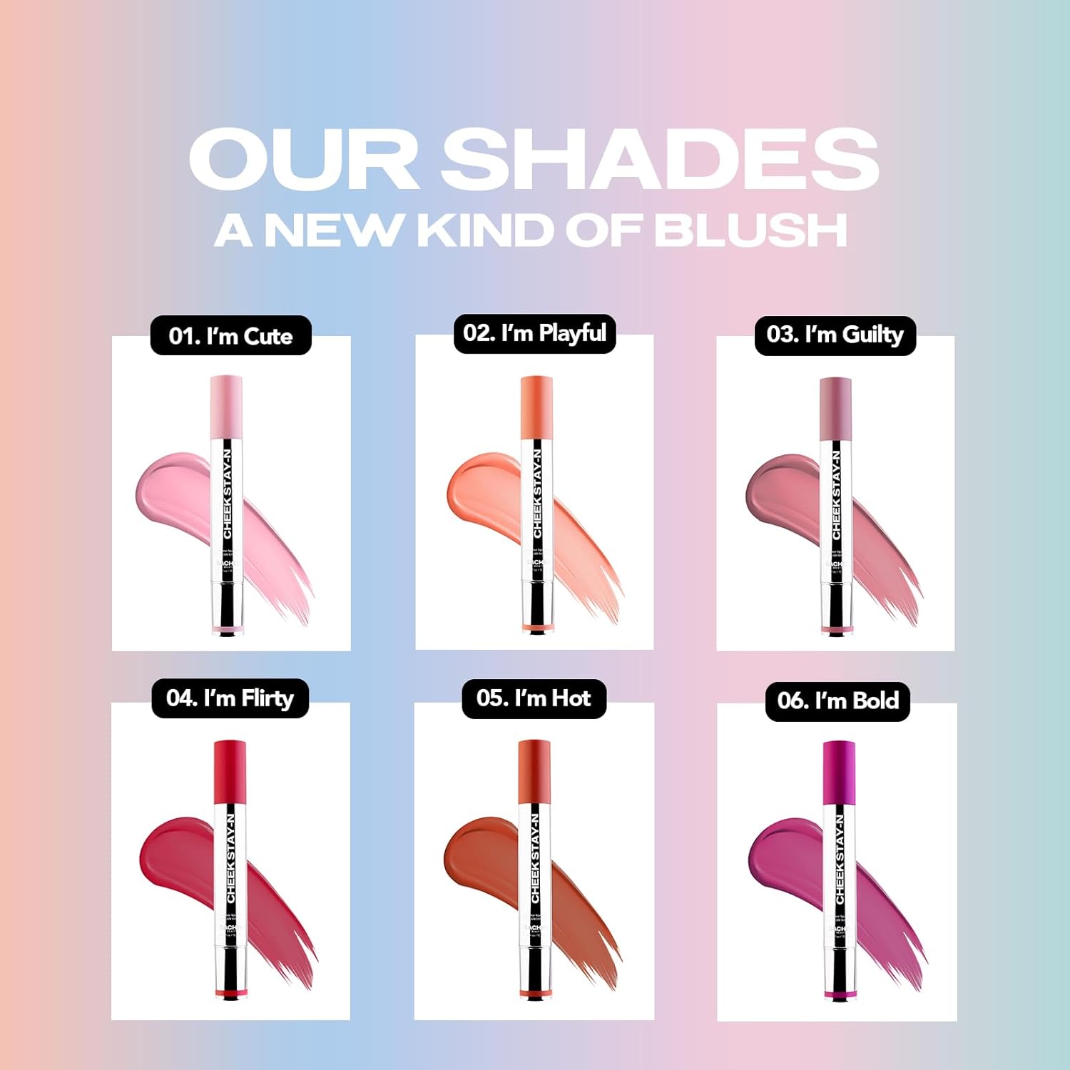 Sacheu Cheek STAY-N Liquid Blush — One-Tube Cheek Color for a Clean, Uncluttered Vanity