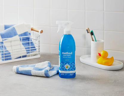 safe for sinks, fixtures, tubs, glazed tile, toilet seats, and toilet bowls