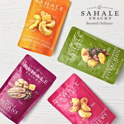 Sahale Snacks Berry Macaroon Almond Trail Mix – Focus-Friendly Desk Snack for the Workday, 7 oz Resealable Pouch
