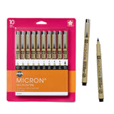 SAKURA Pigma Micron Archival Pen Bundle – Romantic Valentine's Day Gift for Her, the Sketchbook Artist in Your Life