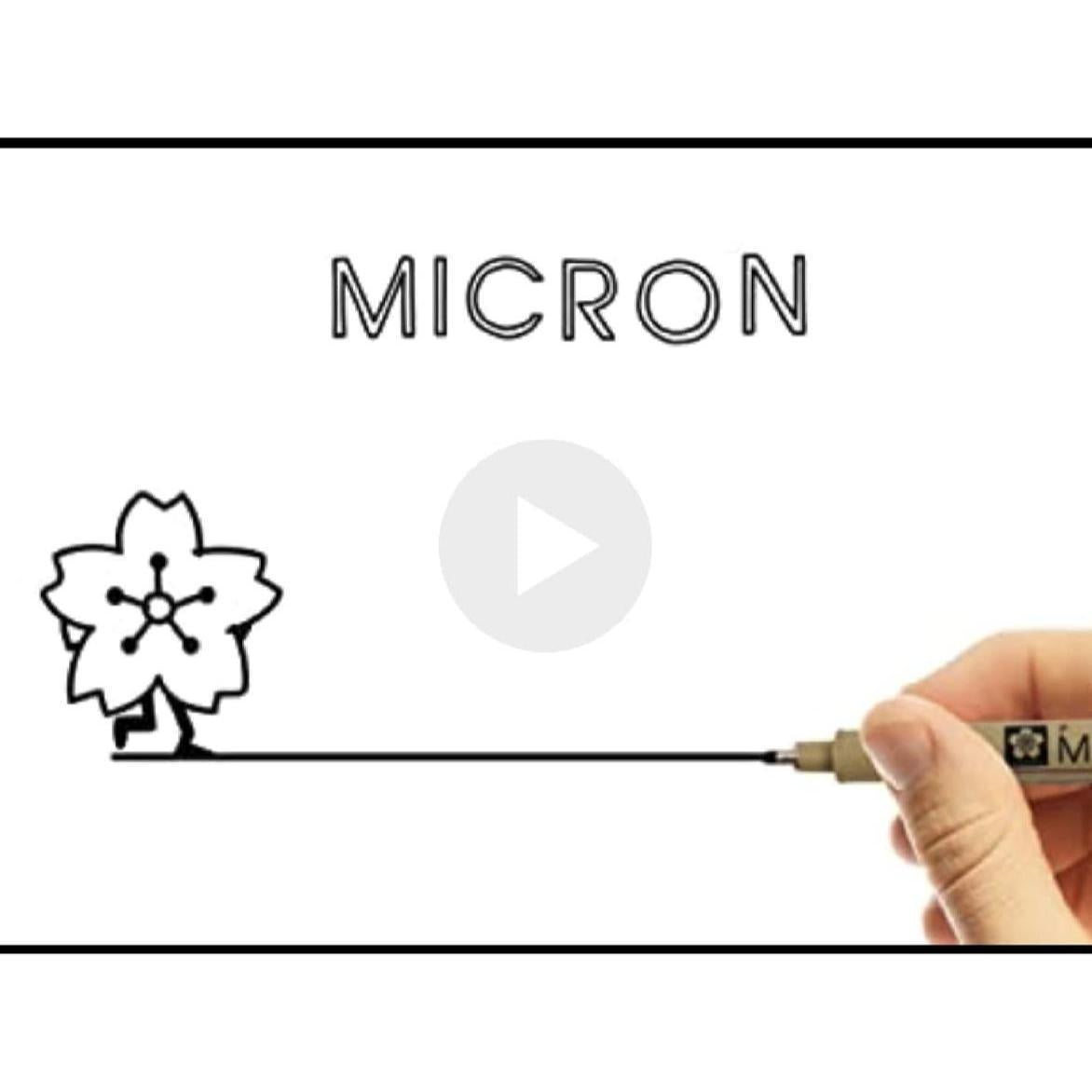 SAKURA Pigma Micron Black Ink Pen Set – Premium Holiday & Housewarming Gift for Illustrators and Bullet Journal Lovers