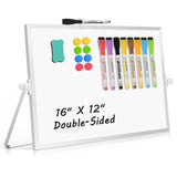 Portable Double-Sided Whiteboard with Stand – Lightweight Productivity Board for Standing Desk and Co-Working Spaces
