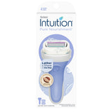 Schick Intuition Pure Nourishment Razor – Protective Shave Bar for College Dorms, Less Chance of Nicks with Built-In Glide