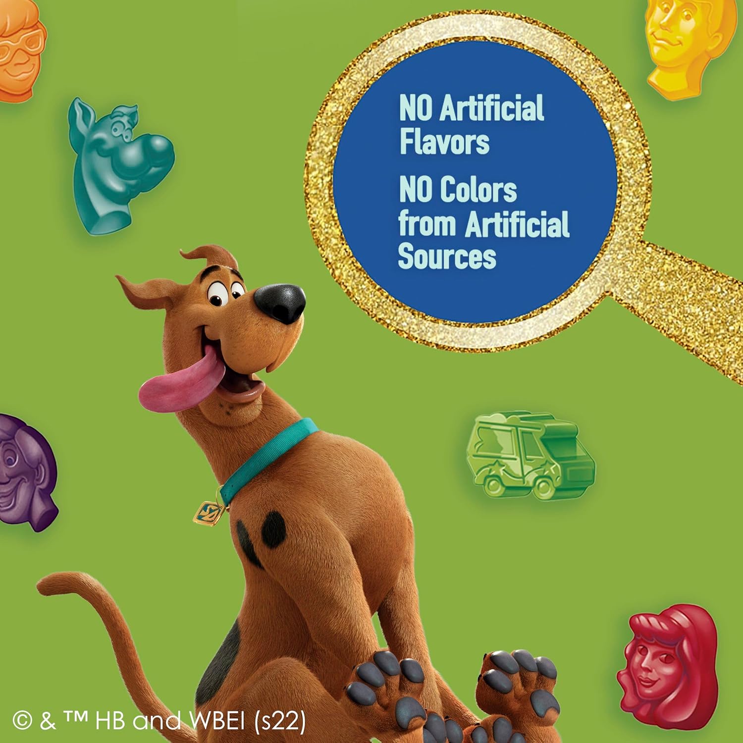 Scooby-Doo Fruit Flavored Snacks Gluten Free 22 Pouch Value Pack Kids Lunch Box Treat for School and Daycare