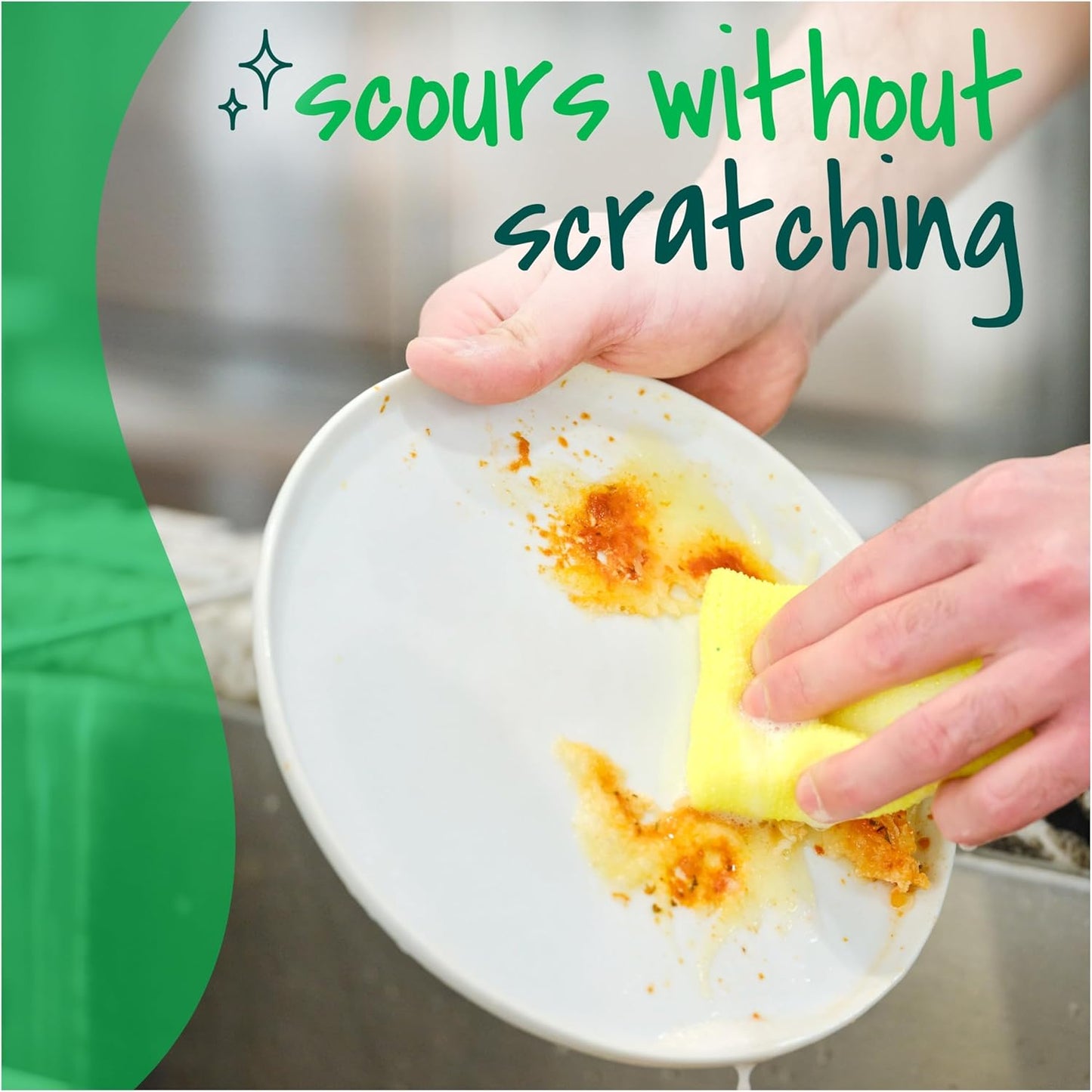 Scotch-Brite Dobie All-Purpose Scrub Pads Efficient Non-Scratch Cleaning for Counters Cookware and Appliances
