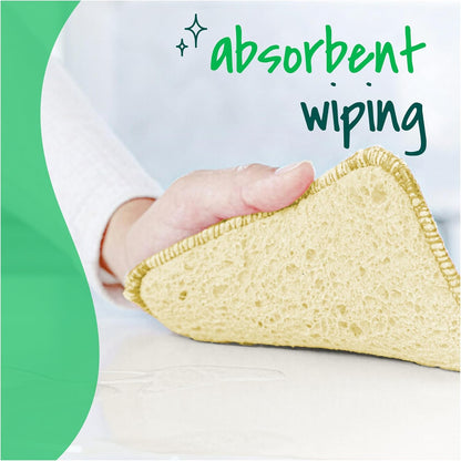 Scotch-Brite Dobie Cloths for Homes with Kids and Pets, Gentle Reusable Kitchen Sponge Alternative