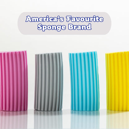 Scrub Daddy Damp Duster for Home Office Upkeep, Quick Sponge for Desk-Side Blinds and Vents