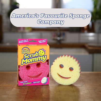 Scrub Daddy Scrub Mommy – Outdoor Patio Furniture Scrubber, Dual-Sided for Grime and Dust