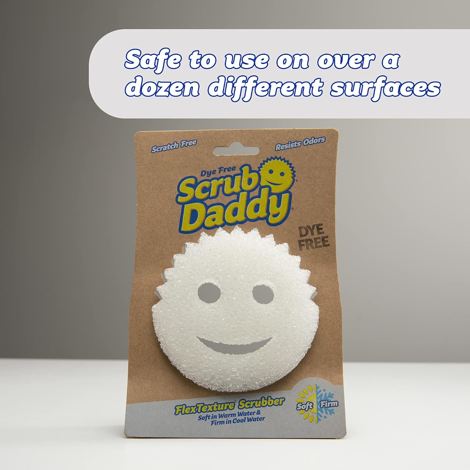 Scrub Daddy Sponge – Non-Toxic Household Cleaner Safe for Families With Children and Pets