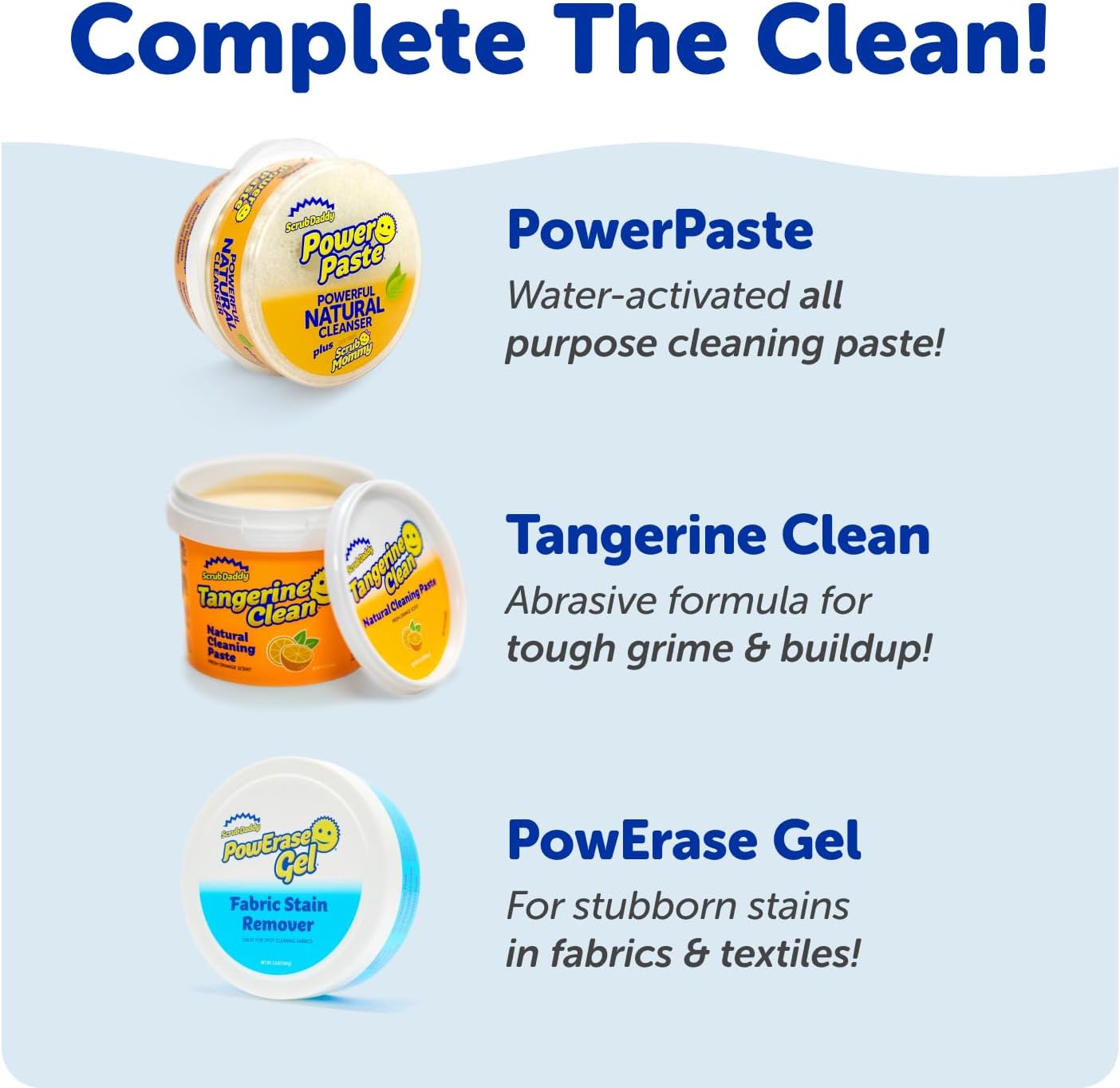 Scrub Mommy Non-Toxic Household Sponges – Bulk 9-Pack for Parents Who Clean Smart & Safe