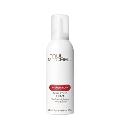 sculpting foam format that distributes evenly through hair