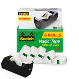 Scotch Magic Tape Dispenser Set as Thoughtful Housewarming Gift for Organized Home Office