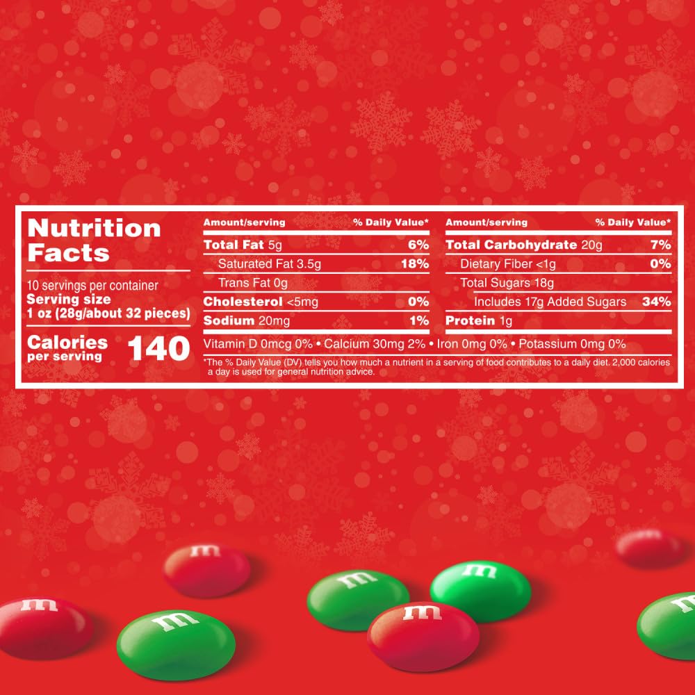 seasonal red and green candy shell colorway for christmas