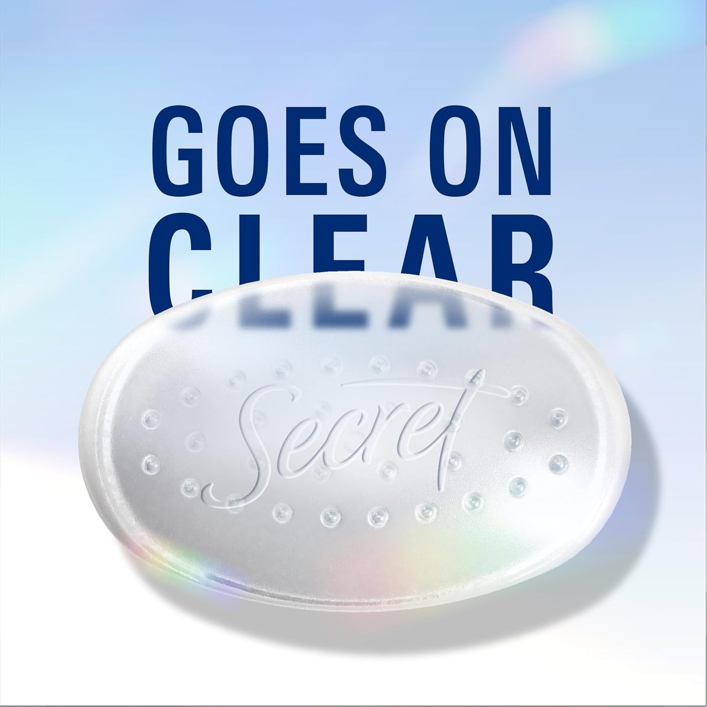 Secret 100-Hour Sweat Protection with Hyaluronic Acid – Calming Deodorant for Mindful Morning & Evening Routines