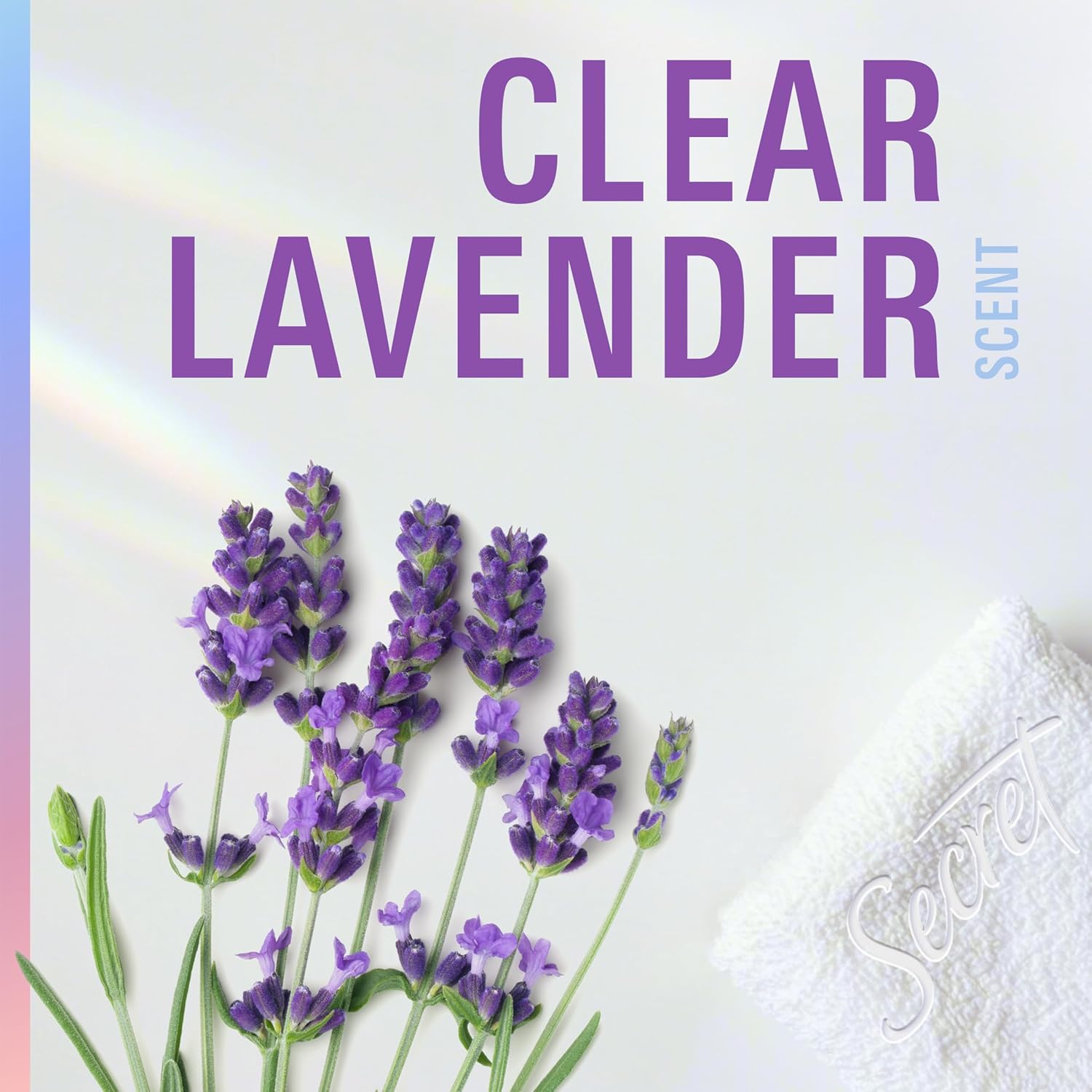 Secret 100-Hour Sweat Protection with Hyaluronic Acid – Calming Deodorant for Mindful Morning & Evening Routines