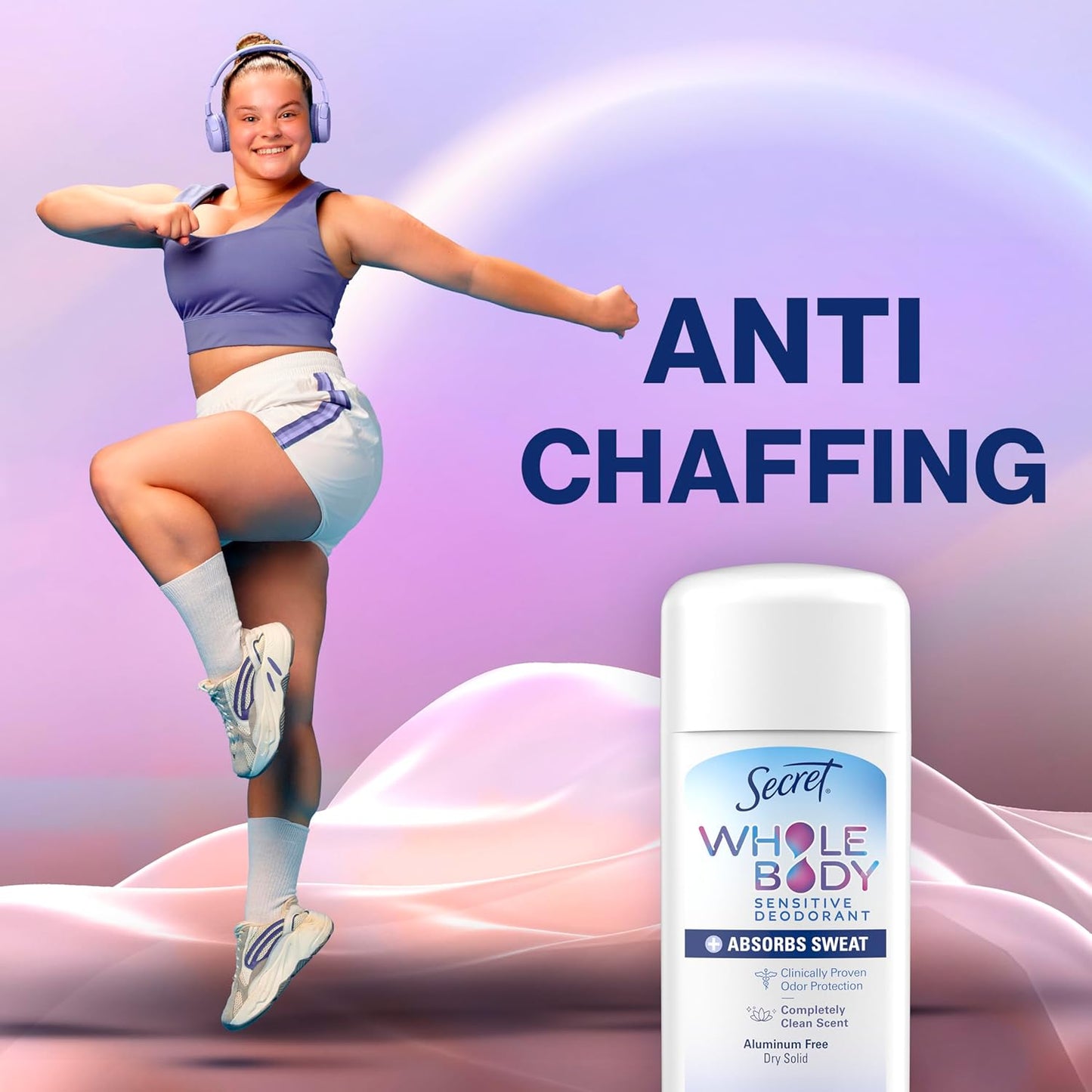 Secret 72-Hour Deodorant Stick – Naturally Derived Ingredients for Your Daily Wellness Routine