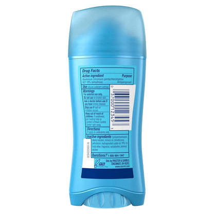 Secret Antiperspirant and Deodorant for Women – 24-Hour Sweat Protection for Patio Days and Outdoor Errands, 2.6 oz