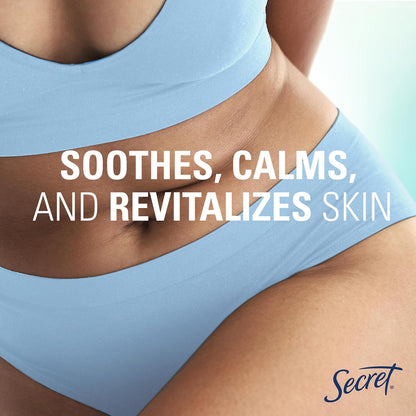 Secret Cooling Body Mist – Skin Safe Aluminum Free Formula for Sensitive Skin, pH Balanced 5.2 fl oz
