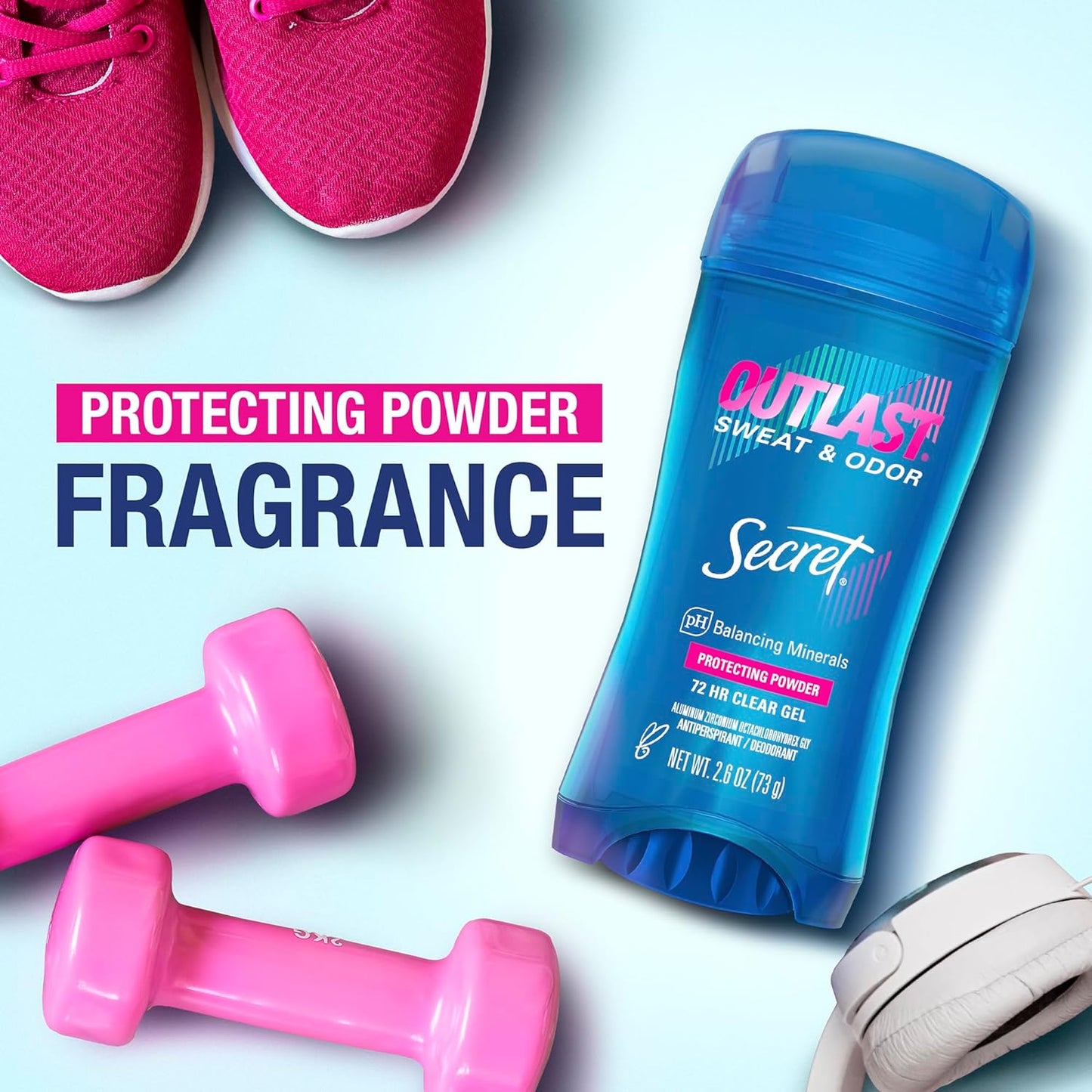 Secret Outlast Deodorant Stick for Women – Mindful Morning Routine Essential, Hyaluronic Acid + Clean Scent