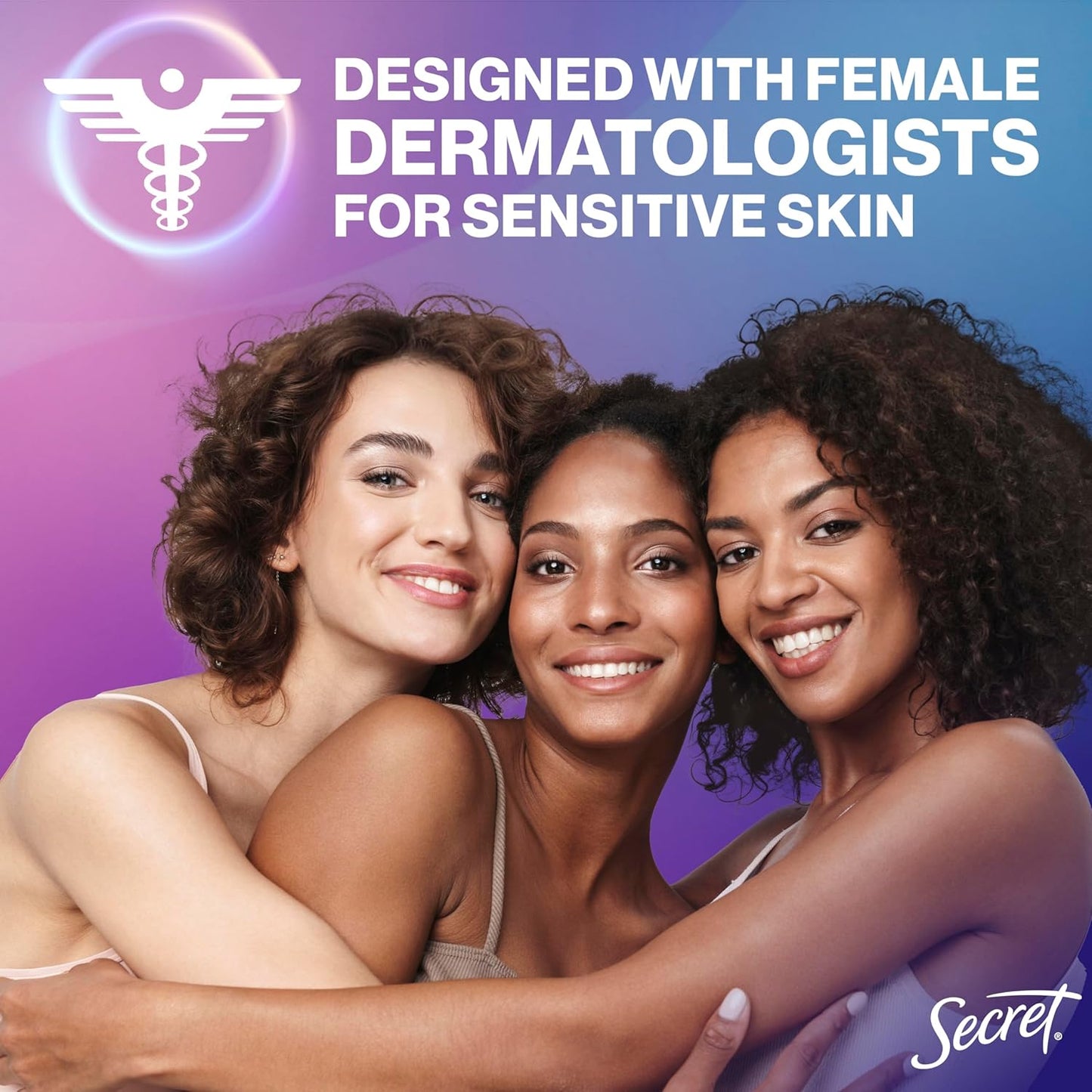 Secret Whole Body Deodorant Cream for Women – OBGYN-Recommended Intimate Area Deodorant, Aluminum Free Sensitive Formula