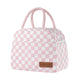 Pink+White Checkerboard