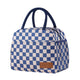 Blue+Beige Checkerboard