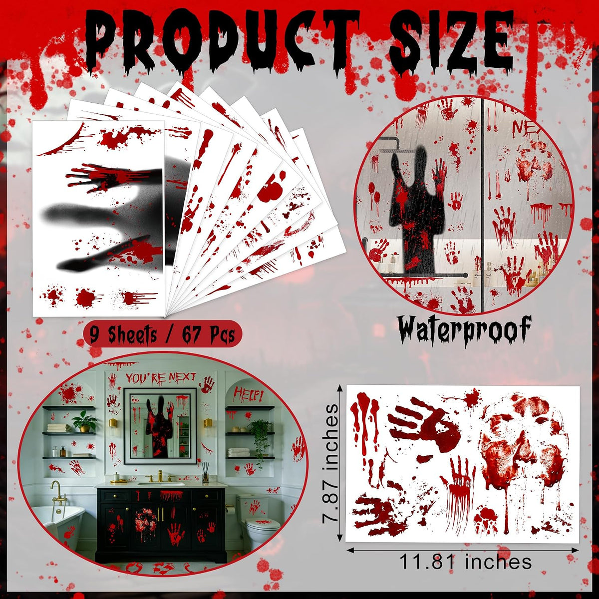 self-adhesive pvc static-cling application requiring no tape, glue, or tools