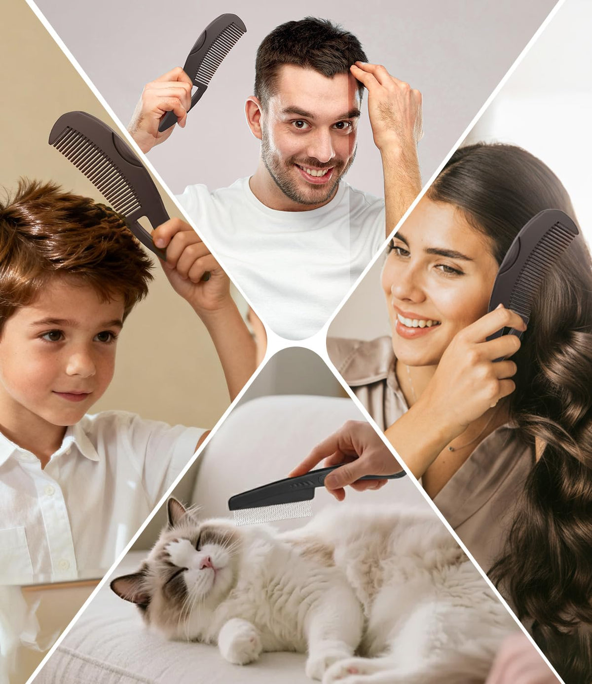 Self-Cleaning Scalp Comb – Budget Friendly Spa Gift for Friends Going Through Hair Care Journey