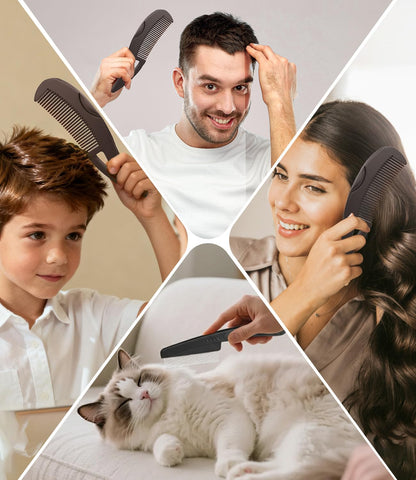 Self-Cleaning Scalp Comb – Budget Friendly Spa Gift for Friends Going Through Hair Care Journey
