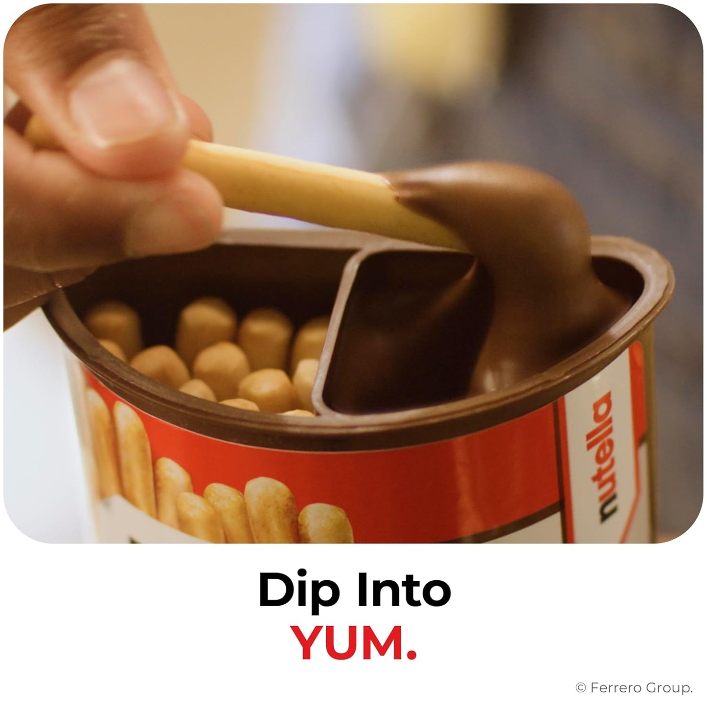 self-contained cup design — no knife, plate, or extra utensils needed