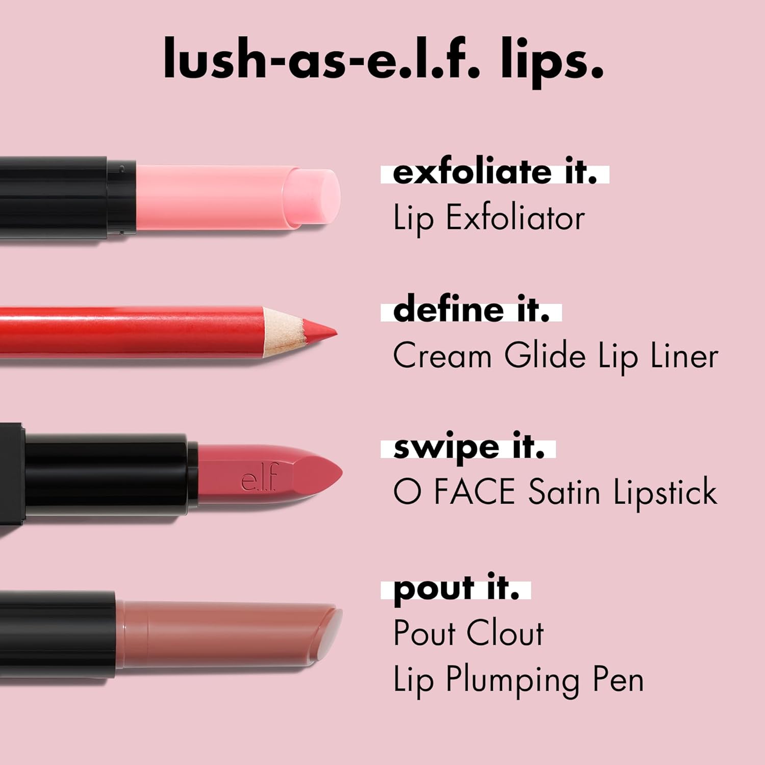 semi-matte finish suitable for wear alone or layered under lipstick