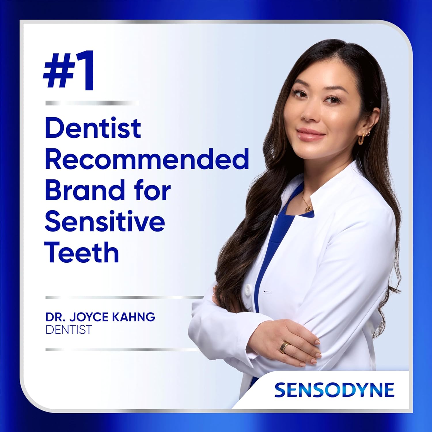 Sensodyne Clinical Repair Whiten & Shine – Clinical-Grade Whitening Toothpaste, Luxury Multi-Pack