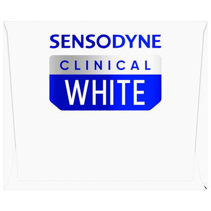 Sensodyne Clinical White – Uncluttered Whitening Toothpaste, No Peroxide, Pure Results, 3 Tubes