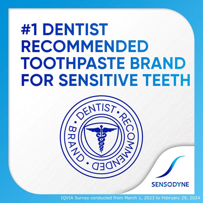 Sensodyne Complete Protection Sensitive Toothpaste – Mindful Oral Wellness Routine for Sensitive Teeth and Gingivitis