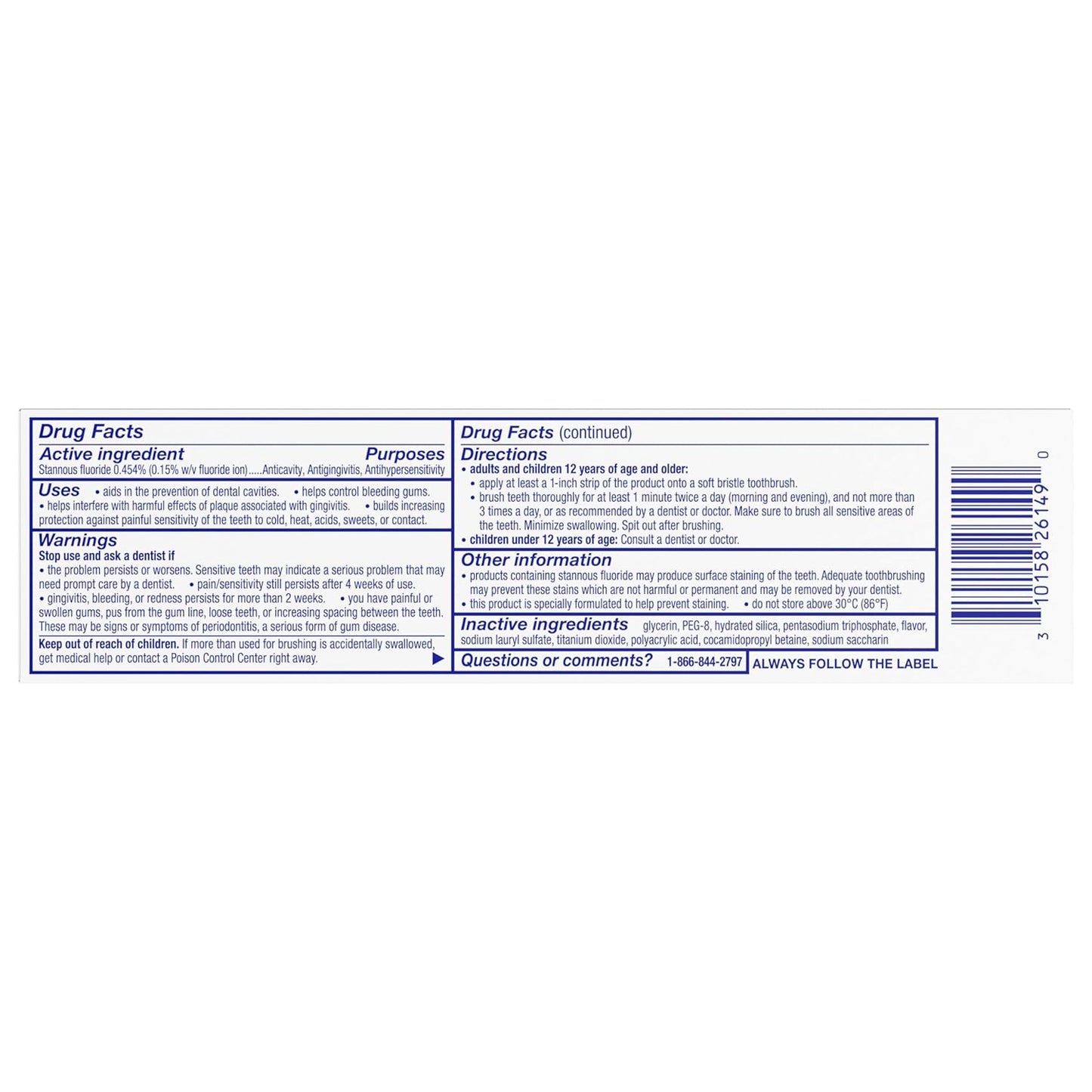 Sensodyne Luxury Dual-Action Paste – Dentist-Recommended Therapeutic Care with Fresh Finish